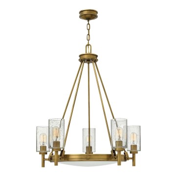 Elstead HK-COLLIER5 - Lampadario a catena COLLIER 5xE27/100W/230V