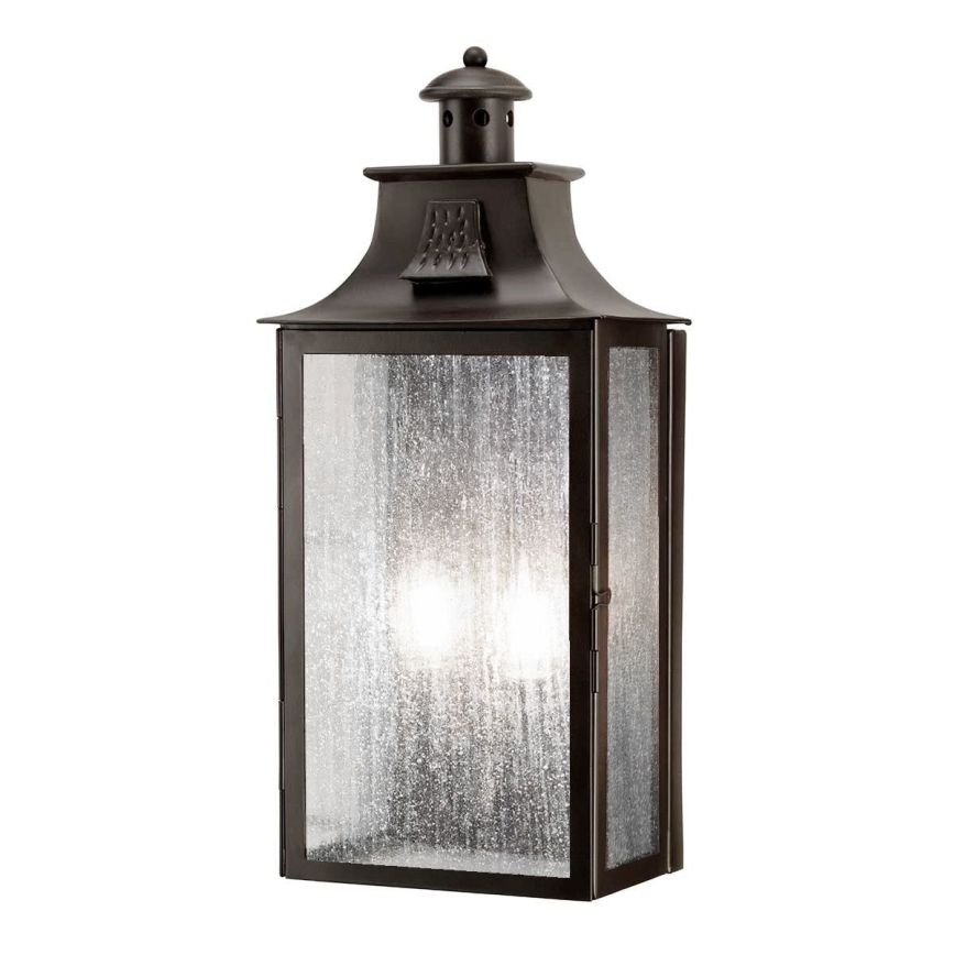 Elstead - Outdoor-Wandleuchte KENDAL 2xE14/60W/230V IP44