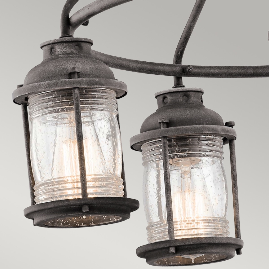Elstead KL-ASHLANDBAY-5P - Suspension d'extérieur ASHLAND 5xE27/60W/230V IP44