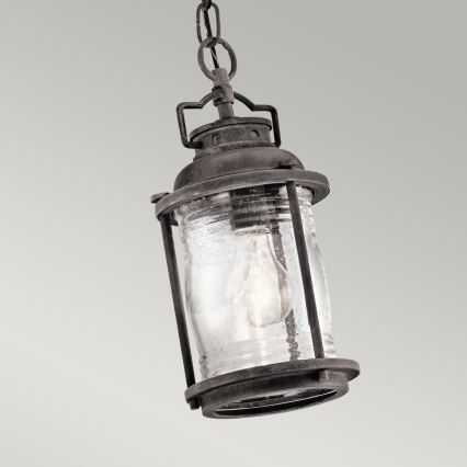 Elstead KL-ASHLANDBAY8-S - Suspension d'extérieur ASHLAND 1xE27/60W/230V IP44