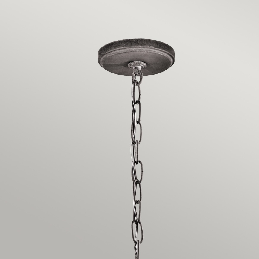 Elstead KL-ASHLANDBAY8-S - Suspension d'extérieur ASHLAND 1xE27/60W/230V IP44