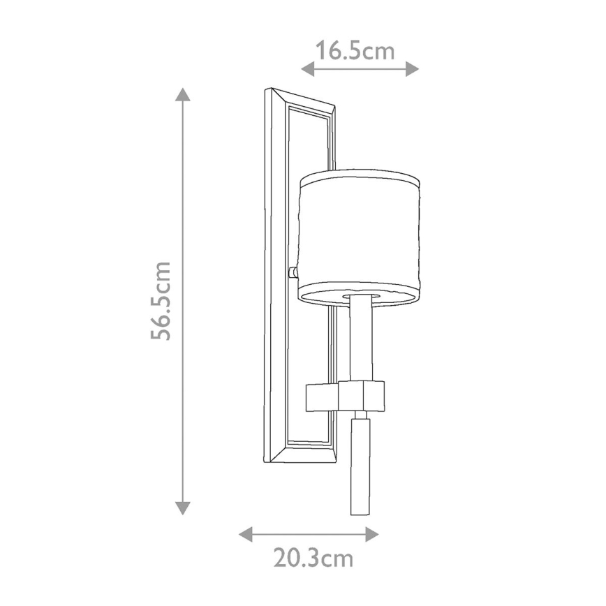 Elstead KL-CELESTIAL1 - Applique CELESTIAL 1xE14/60W/230V