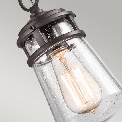 Elstead KL-LYNDON8-S-AZ - Suspension d'extérieur LYNDON 1xE27/75W/230V IP44 anthracite
