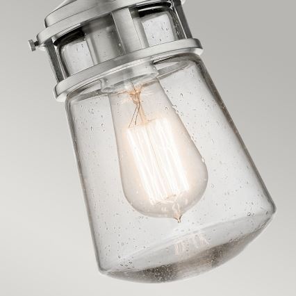 Elstead KL-LYNDON8-S-BA - Suspension d'extérieur LYNDON 1xE27/75W/230V IP44 chrome mat
