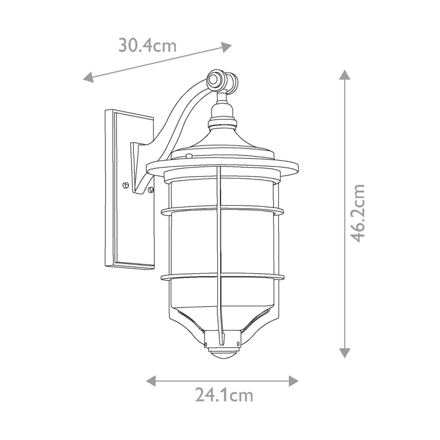 Elstead KL-ROYAL-MARINE2-M -Applique da esterno ROYAL 1xE27/60W/230V IP44