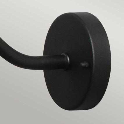 Elstead - Lampada da esterno KLAMPENBORG 1xE27/60W/230V IP44 nera