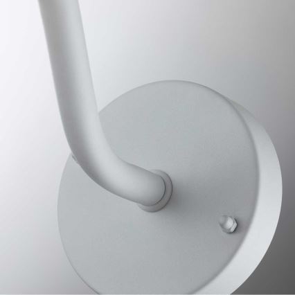 Elstead - Lampada da parete da esterno KLAMPENBORG 1x E27/60W/230V IP44 bianca