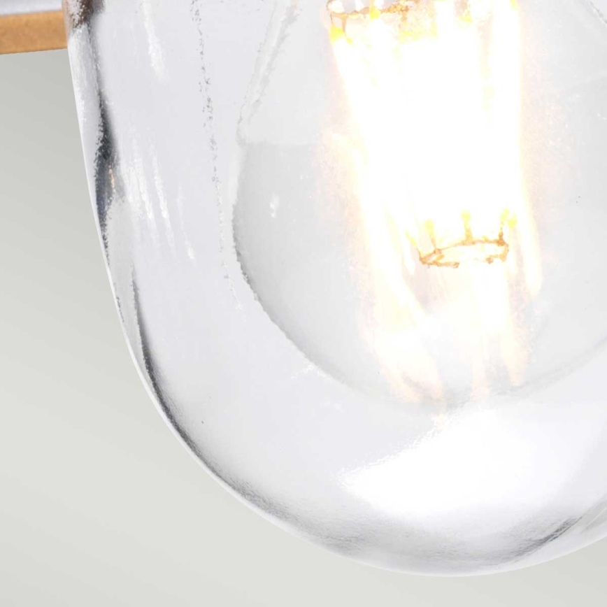 Elstead - Außenleuchte an Kette KLAMPENBORG 1xE27/60W/230V IP44 mattchrom