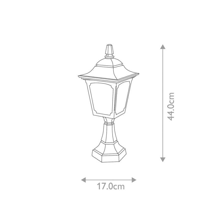 Elstead - Lampada da esterno CHAPEL 1xE27/100W/230V IP44