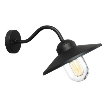 Elstead - Lampada da esterno KLAMPENBORG 1xE27/60W/230V IP44 nera