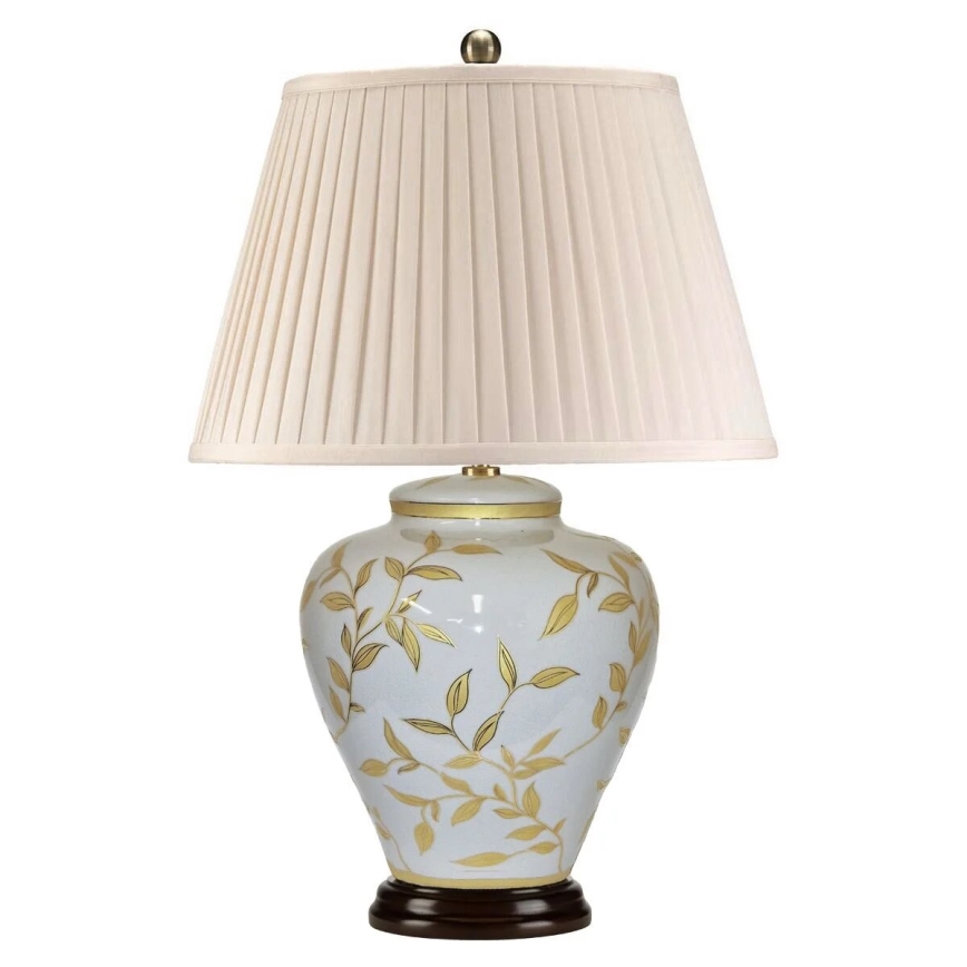 Elstead - Lampada da tavolo LEAVES 1xE27/60W/230V