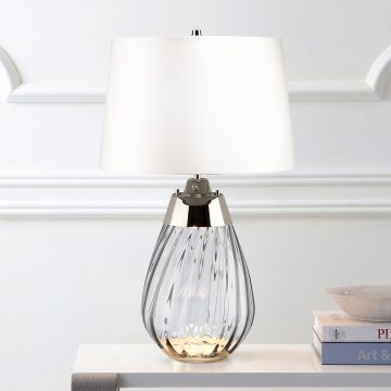 Elstead - Lampada da tavolo LED LENA 1xE27/60W/230V + 1xGU10/7W 60,5 cm bianco
