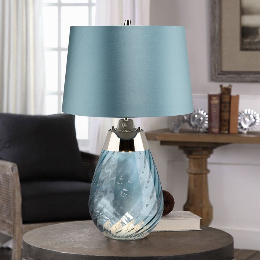 Elstead - Lampada da tavolo LED LENA 1xE27/60W/230V + 1xGU10/7W 60,5 cm blu