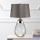 Elstead - Lampada da tavolo LED LENA 1xE27/60W/230V + 1xGU10/7W 60,5 cm grigio