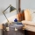 Elstead - Lampada da tavolo PROVENCE ELEMENT 1xE27/60W/230V grigio