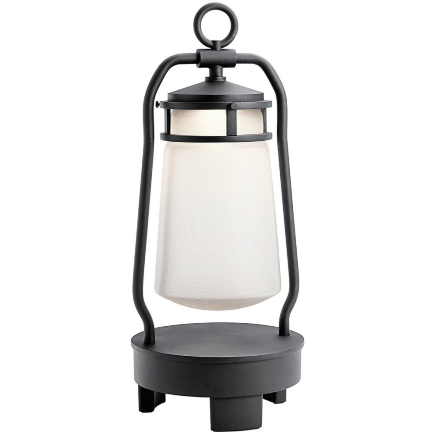 Elstead KL-LYNDON-BT-B-BK - Lampada LED da esterno dimmerabile con altoparlante LYNDON LED/3W/230V IP44 300 mA