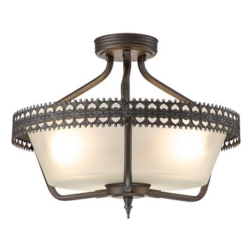 Elstead - Lampadario a plafone CROWN 3xE27/60W/230V