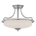Elstead - Lampadario a plafone GRIFFIN 3xE27/100W/230V cromo lucido