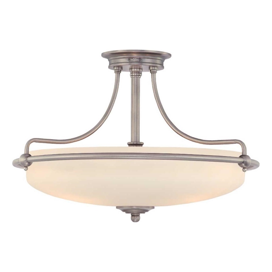 Elstead - Lampadario a plafone GRIFFIN 4xE27/100W/230V cromo opaco