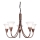 Elstead - Lampadario a sospensione con catena EMILY 5xE14/40W/230V