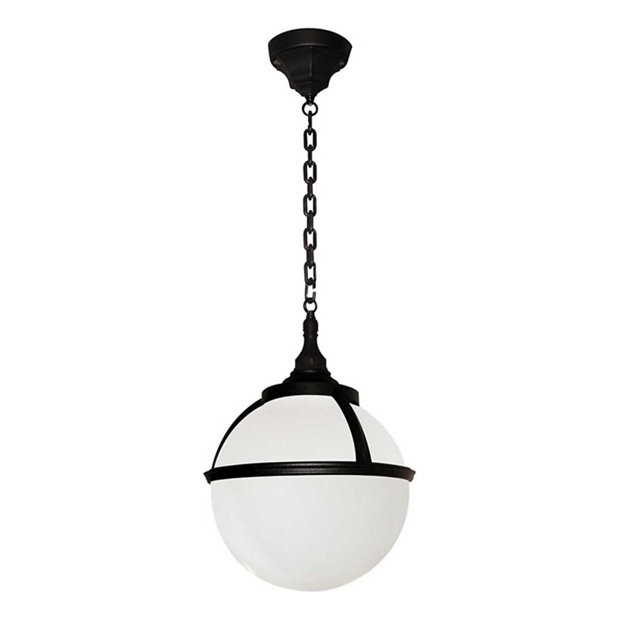 Elstead - Lampadario da esterno a sospensione con catena GLENBEIGH 1xE27/60W/230V IP44