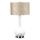 Elstead - Lampe de table MILO 1xE27/60W/230V gris/doré