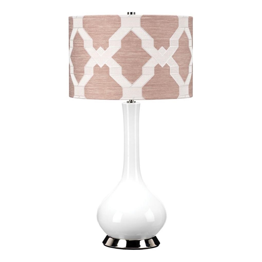 Elstead - Lampe de table MILO 1xE27/60W/230V rose