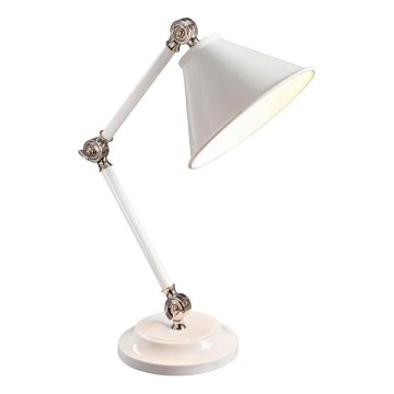 Elstead - Lampe de table PROVENCE ELEMENT 1xE27/60W/230V blanc