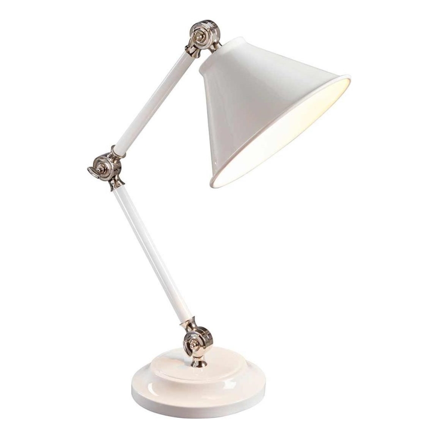 Elstead - Lampe de table PROVENCE ELEMENT 1xE27/60W/230V blanc
