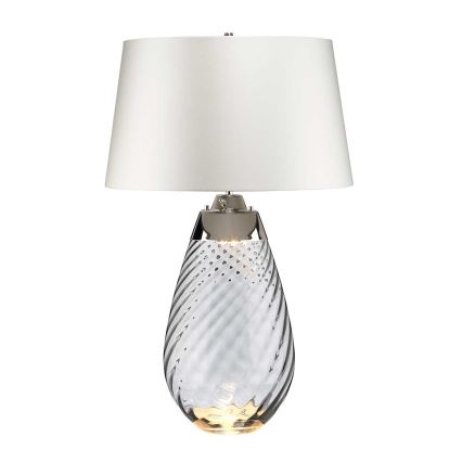 Elstead - Lampada da tavolo LED LENA 1xE27/40W/230V + 1xGU10/7W 74 cm bianco
