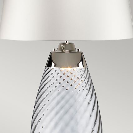 Elstead - Lampada da tavolo LED LENA 1xE27/40W/230V + 1xGU10/7W 74 cm bianco