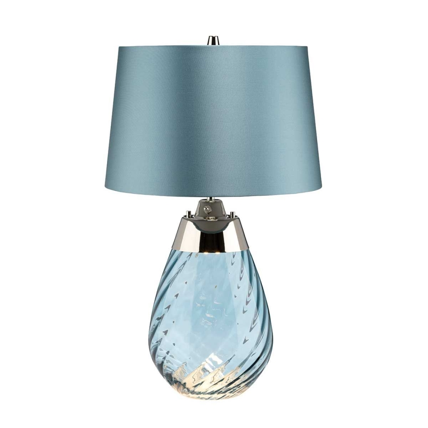 Elstead - Lampe de table LED LENA 1xE27/60W/230V + 1xGU10/7W 60,5 cm bleu