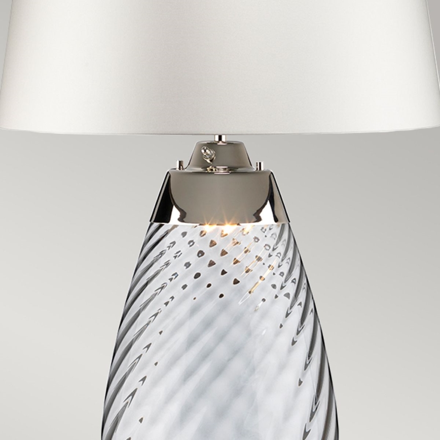 Elstead - Lampe de table LED LENA 1xE27/60W/230V + 1xGU10/7W 60,5cm bleu/blanc