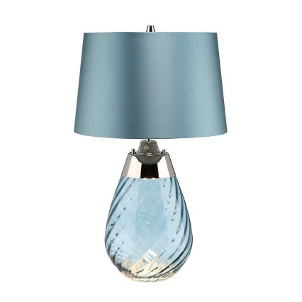 Elstead - Lampada da tavolo LED LENA 1xE27/60W/230V + 1xGU10/7W 60,5 cm blu
