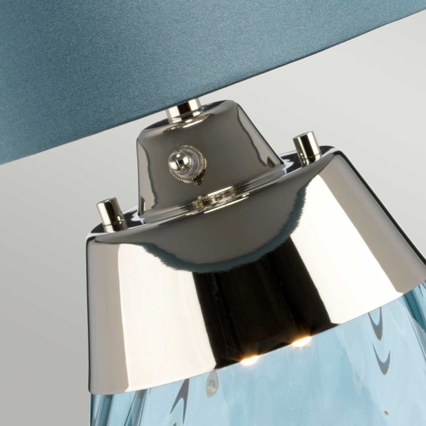 Elstead - Lampada da tavolo LED LENA 1xE27/60W/230V + 1xGU10/7W 60,5 cm blu