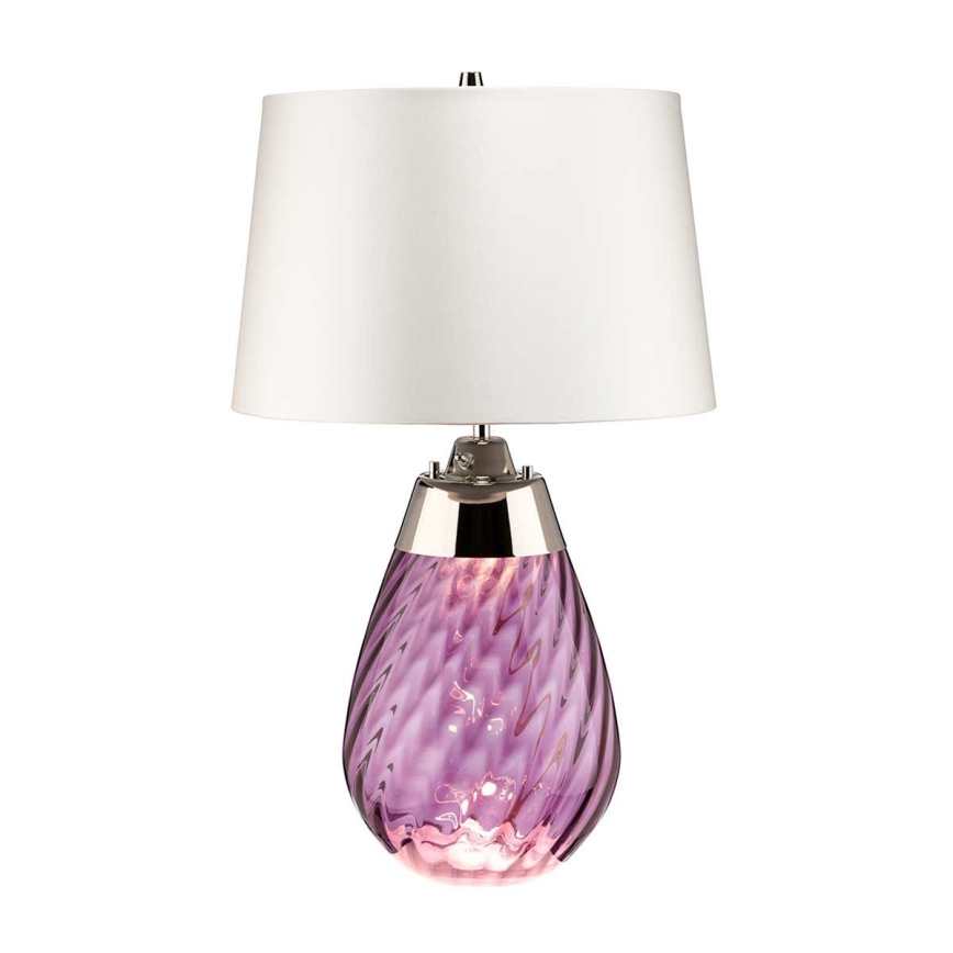 Elstead - Lampada da tavolo LED LENA 1xE27/40W/230V + 1xGU10/7W 74 cm rosa