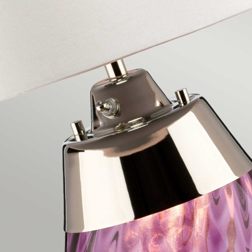 Elstead - Lampada da tavolo LED LENA 1xE27/40W/230V + 1xGU10/7W 74 cm rosa