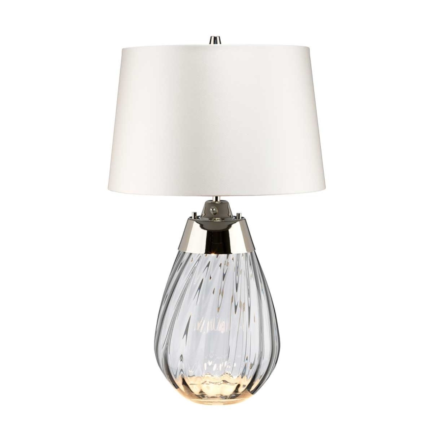 Elstead - Lampada da tavolo LED LENA 1xE27/60W/230V + 1xGU10/7W 60,5 cm bianco