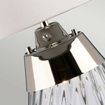 Elstead - Lampada da tavolo LED LENA 1xE27/60W/230V + 1xGU10/7W 60,5 cm bianco