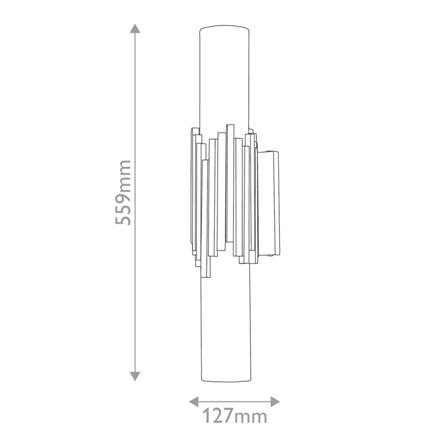 Elstead - Applique murale LED pour salle de bains MARVELE 2xG9/4W/230V IP44