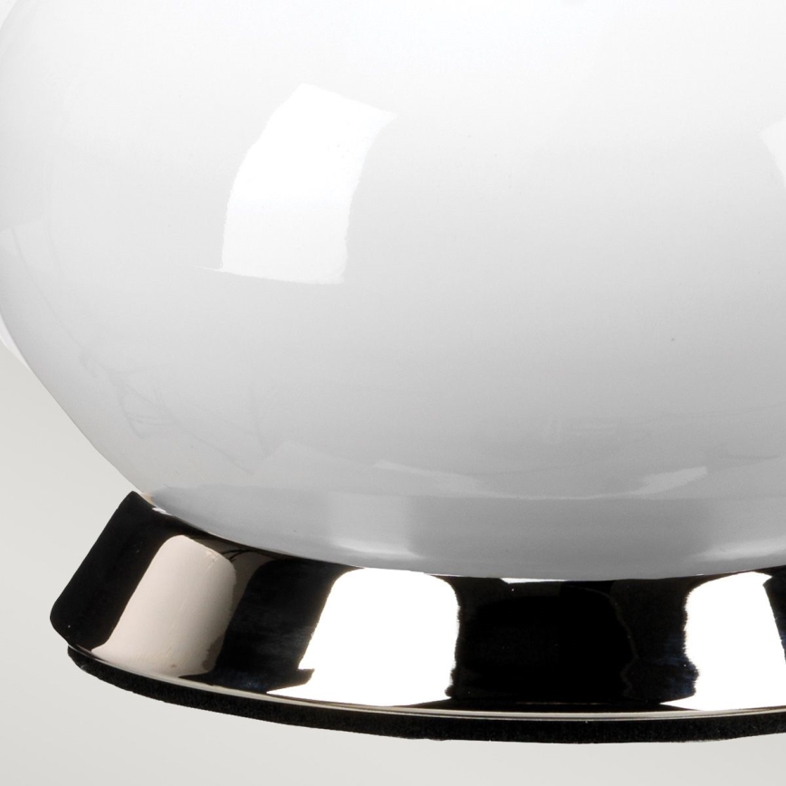 Elstead - Lampada da tavolo MILO 1xE27/60W/230V bianca/arancione