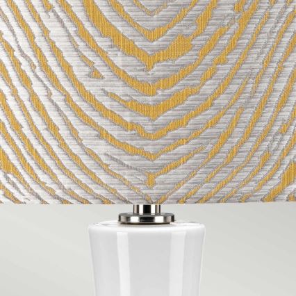 Elstead - Lampe de table MILO 1xE27/60W/230V gris/doré