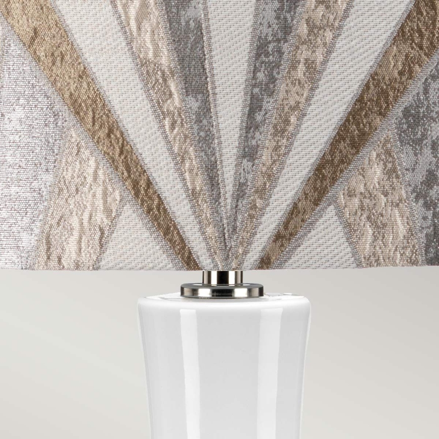 Elstead - Lampada da tavolo MILO 1xE27/60W/230V grigio/marrone