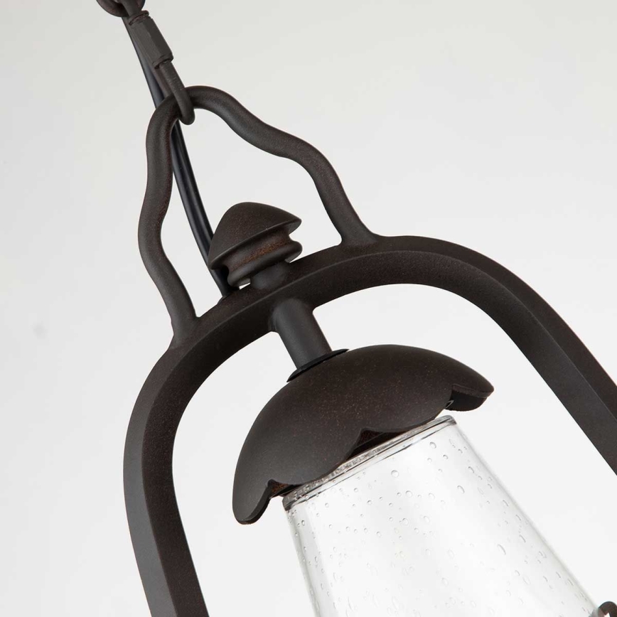 Elstead - MINERS Außen-Pendelleuchte mit Kette, 1x E27/60W/230V, IP44, Bronze