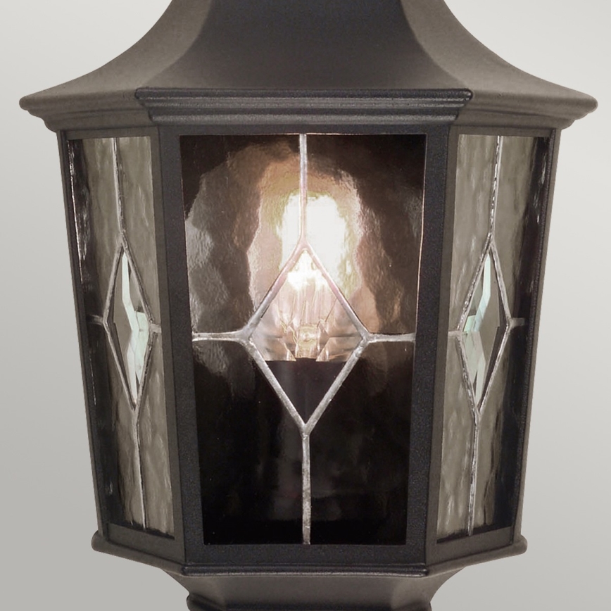 Elstead NR7-2-BLK - Applique murale d'extérieur NORFOLK 1xE27/100W/230V IP43