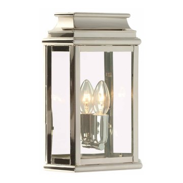 Elstead - Outdoor-Wandleuchte ST MARTINS 1xE27/100W/230V IP44 glänzendes Chrom