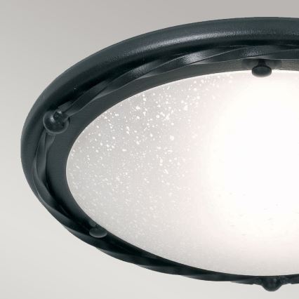 Elstead - Plafonnier PEMBROKE 1xE27/60W/230V noir