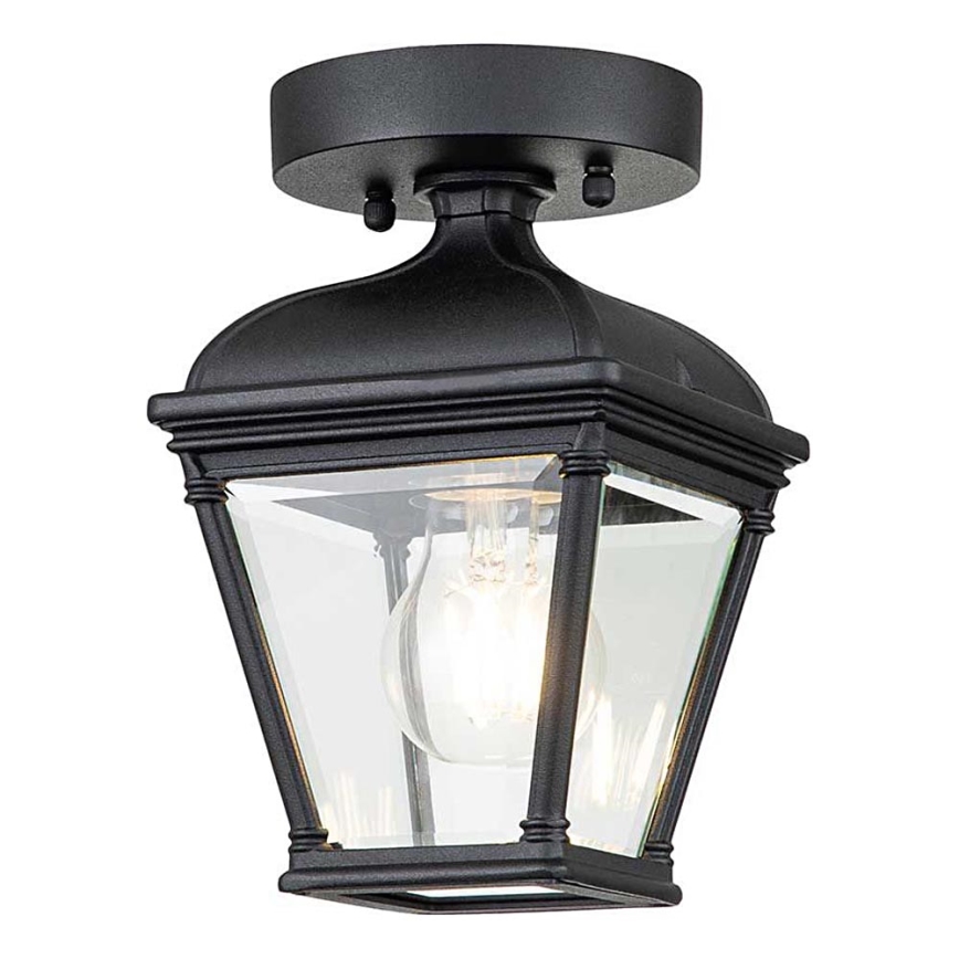 Elstead - Plafonnier extérieur BAYVIEW 1xE27/60W/230V IP44 noir