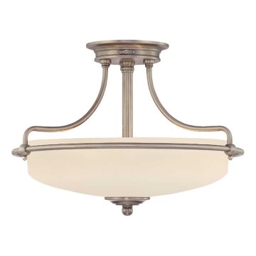Elstead - Plafonnier GRIFFIN 3xE27/100W/230V chrome brillant