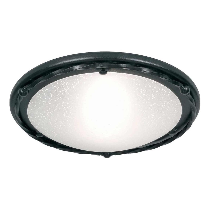 Elstead - Plafonnier PEMBROKE 1xE27/60W/230V noir